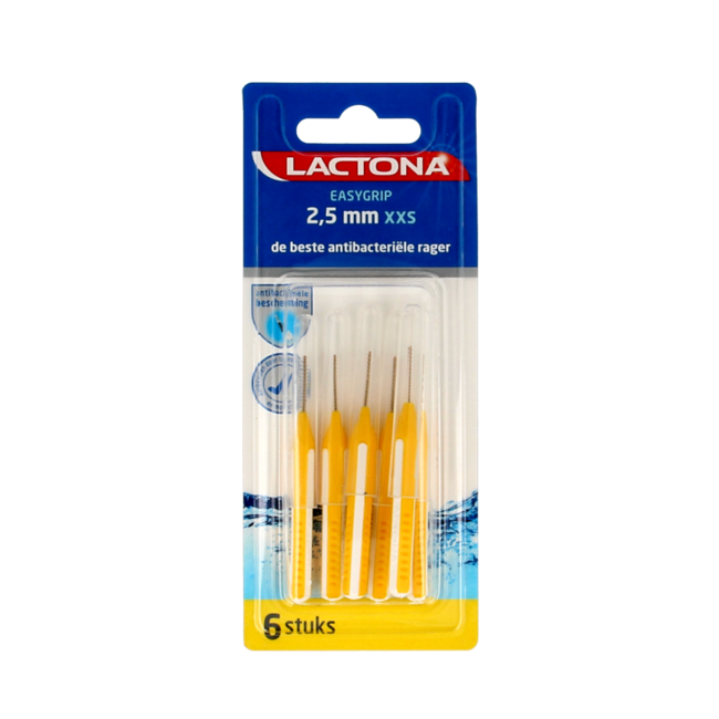 Lactona Easygrip XXS 2.5mm 6 Pezzi