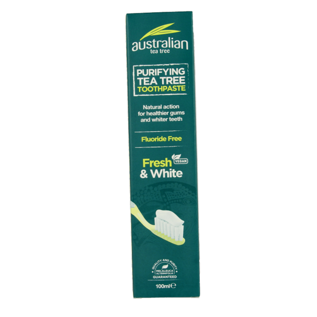 Australijska pasta do zębów z olejkiem z drzewa herbacianego Fresh & White 100 Mililitrów