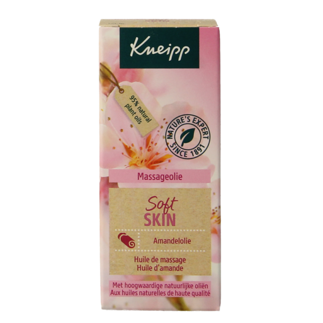 Kneipp Massageolie amandel mini 20 Milliliter