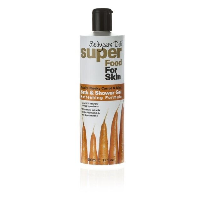 Bodycare Deli Bad & douchegel carrot & mint 500 Milliliter