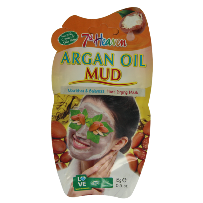 Montagne 7th Heaven gezichtsmasker argan oil mud 15 Gram