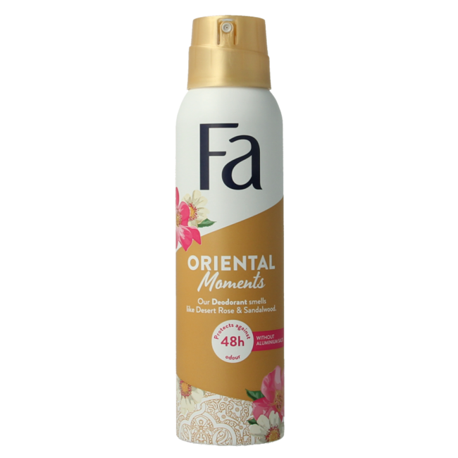 Desodorante FA spray Oriental Moments 150 ml