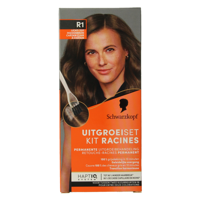Schwarzkopf Vital Root Retouch Kit Light Brown/Medium Brown R1 11ml