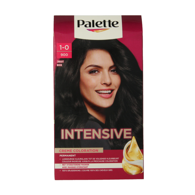 Tinte para el pelo Poly Palette 900 Negro 1 set