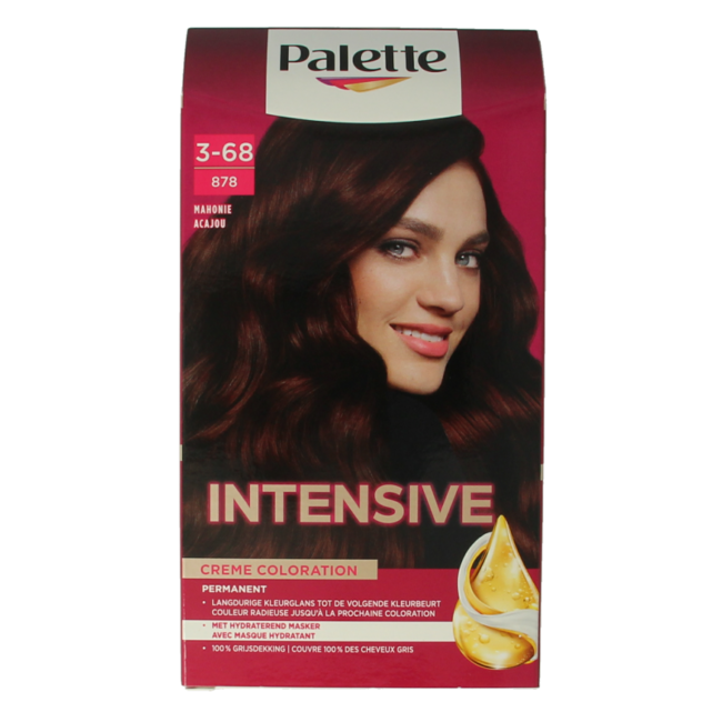 Tinte para el pelo Poly Palette 878 Caoba 1 set