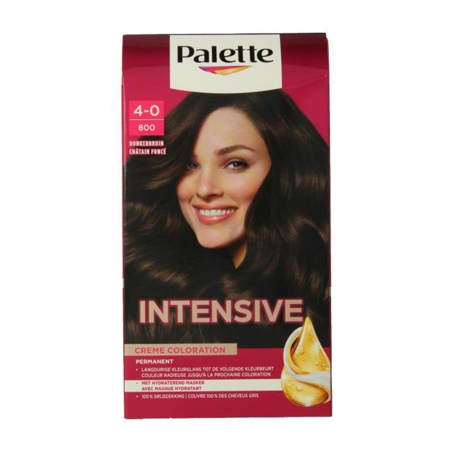 Poly Palette Hair Dye 800 Dark Brown 1 Set