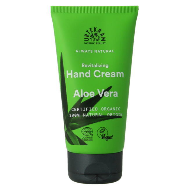 Crema de manos de aloe vera Urtekram 75 ml