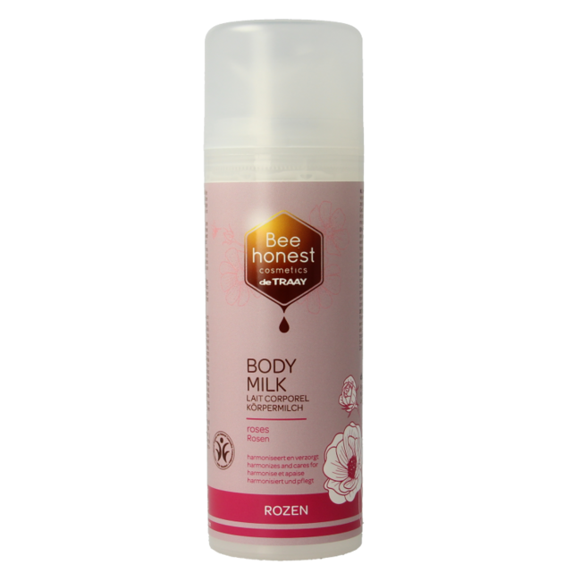 Traay Bee Honest Leche corporal de rosas 150 ml