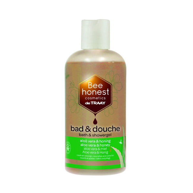 Traay Bee Honest Bath / shower aloe vera / honey 250ml
