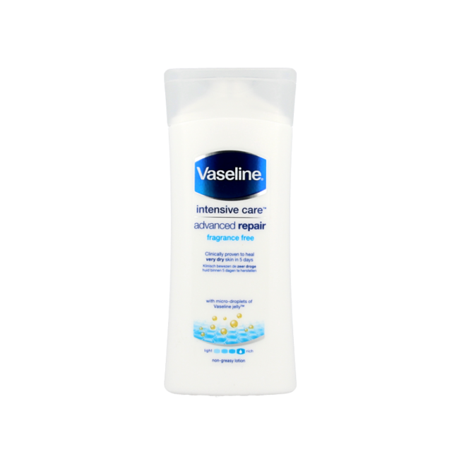 Loción corporal Vaseline Advanced Repair 200 ml
