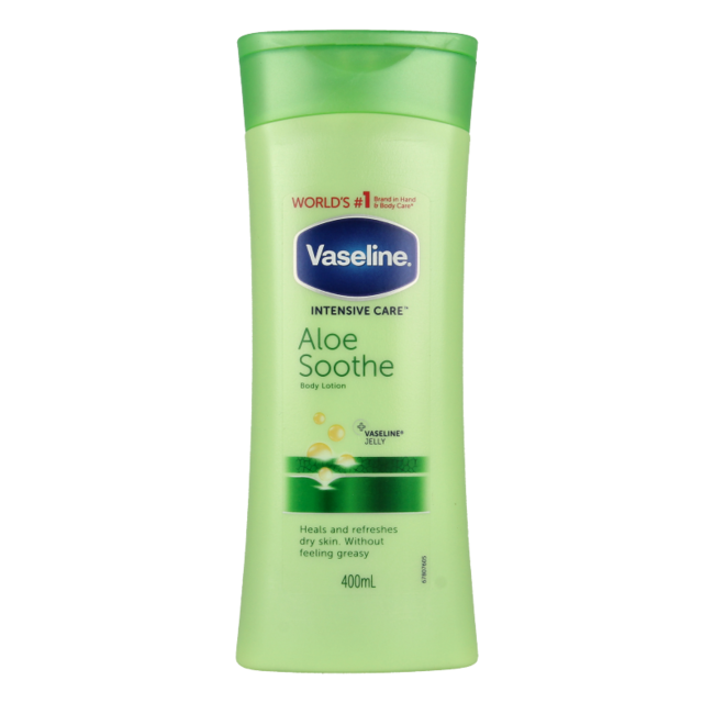 Vaseline Bodylotion Aloe Soothe 400 Milliliter