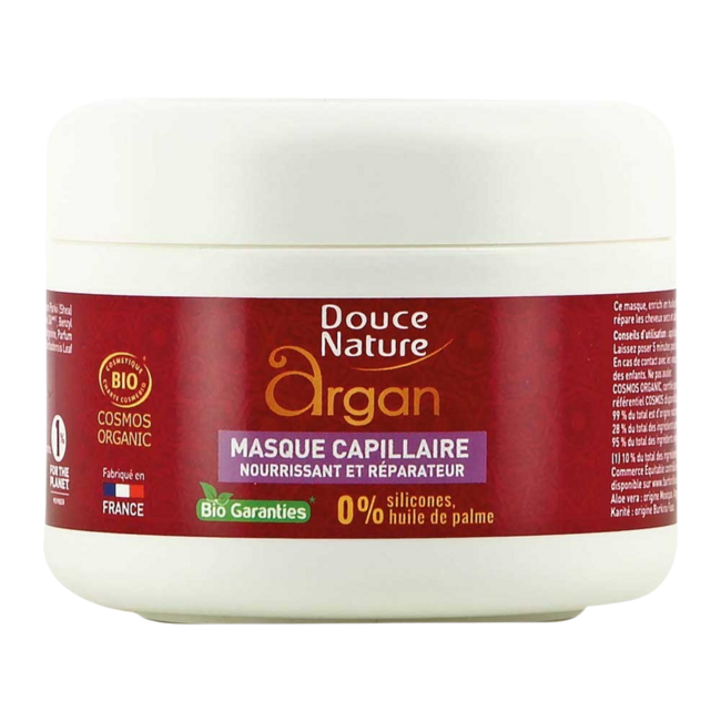 Masque capillaire à l'argan bio 200 ml