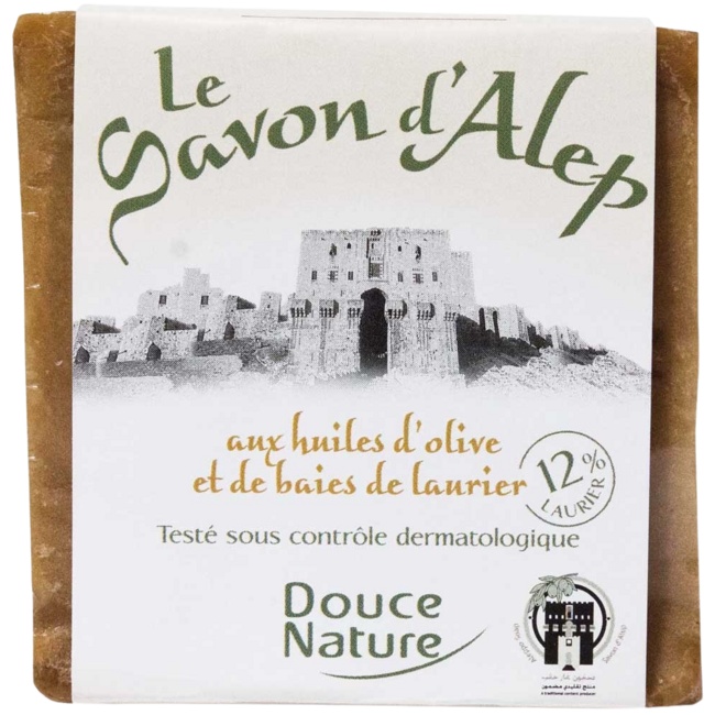 Douce Nature Mydło w kostce Aleppo 12% bio 200 gramów
