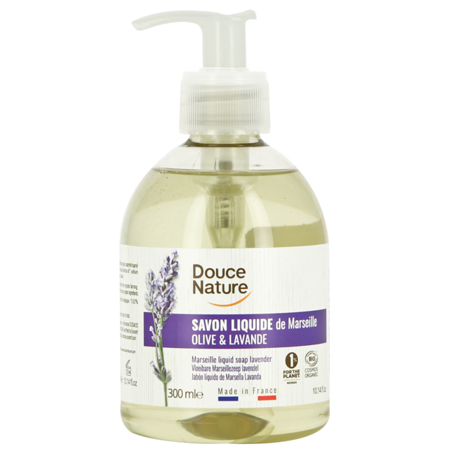 Douce Nature Savon de Marseille liquide lavande bio 300 ml