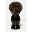 Rasura Blaireau de rasage pur gris noir 1 pièce