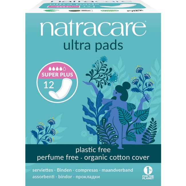 Serviettes hygiéniques super plus 12 pièces
