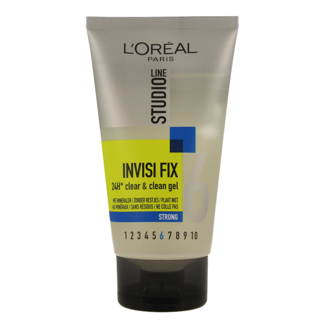 Gel fissante invisibile Studio Line forte 150 Millilitri