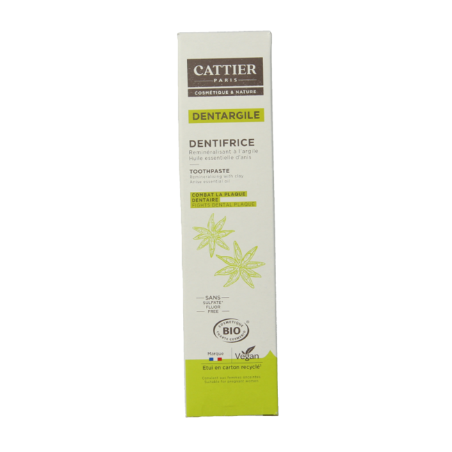 Cattier Zahnpasta Anis 75 Milliliter