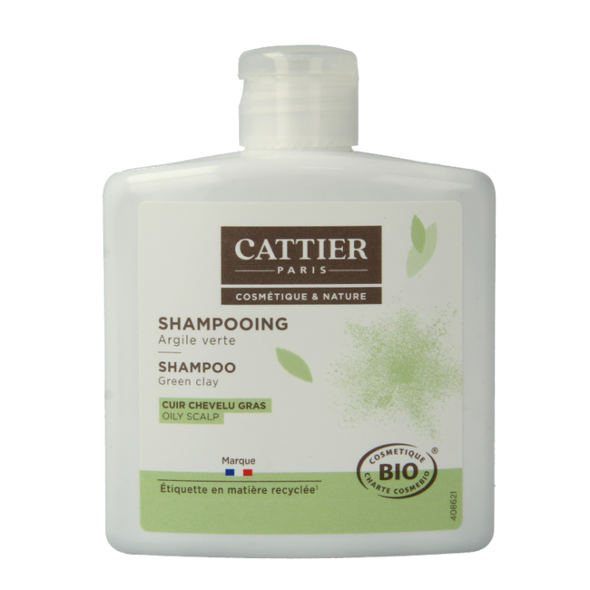 Cattier Green Clay Shampoo for Oily Hair 250ml