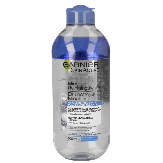 Garnier SkinActive agua micelar limpiadora 400 ml