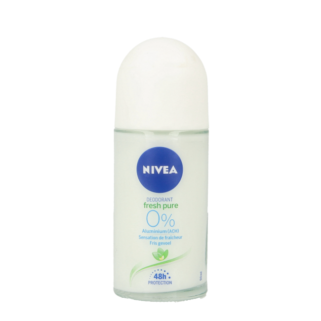 Nivea Pure & Natural Jasmine Roll-on Deodorant 50ml