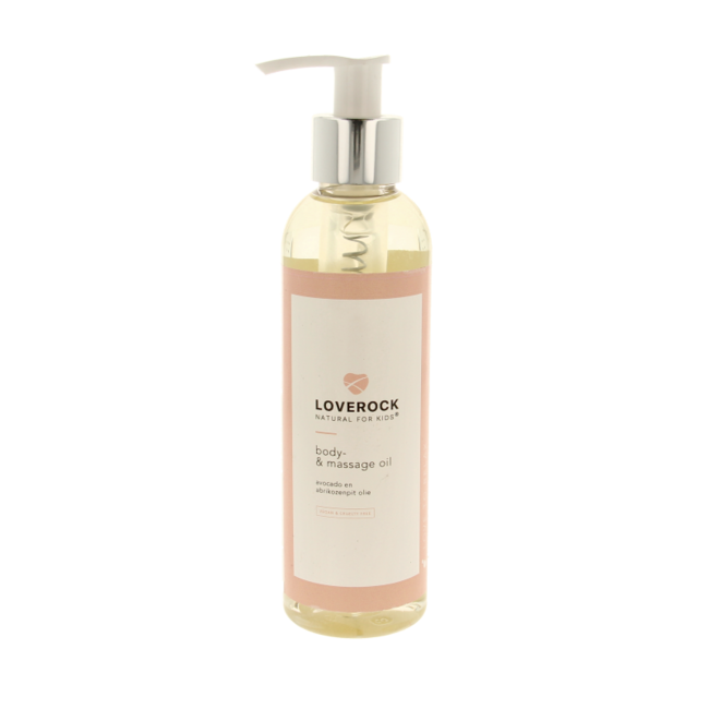 Loverock Love to Relax Body & Massage Oil Kids & Family 200 Millilitres