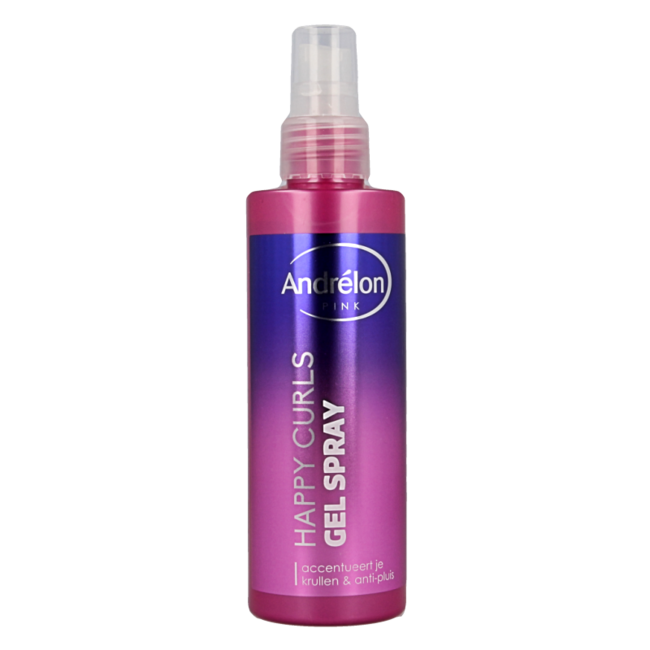 Andrélon Pink Happy Curls Gel Spray 200ml