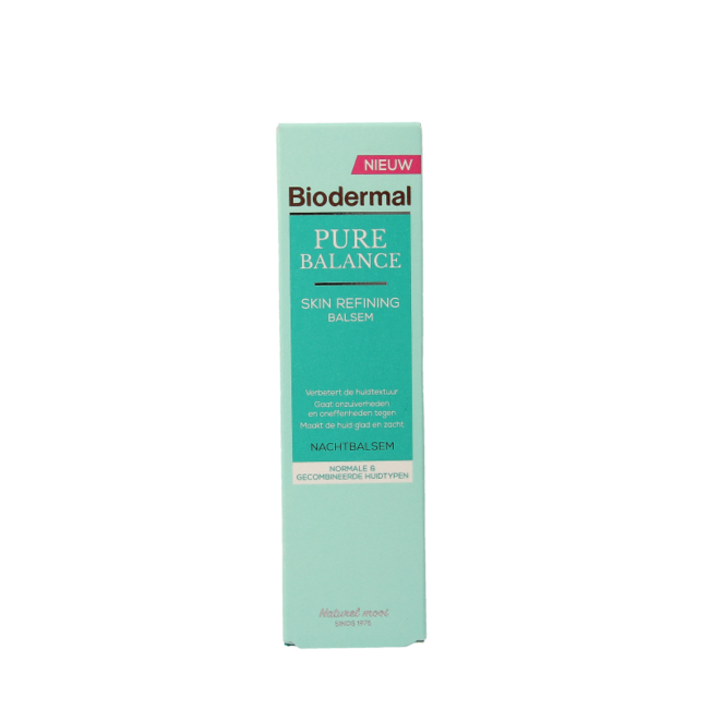 Biodermal Pure Balance bálsamo de noche refinador 50 mililitros