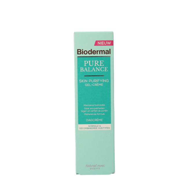 Biodermal Pure Balance Purifying Day Gel-Cream 50 Millilitres