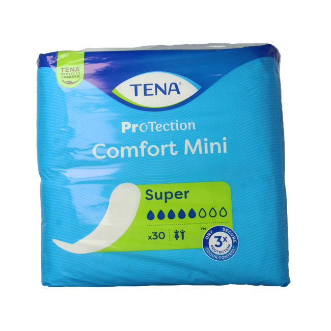 Wkładki Tena Comfort mini super, 30 sztuk