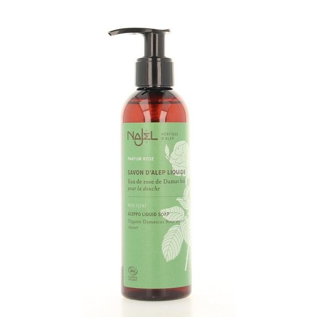Najel Aleppo Liquid Soap Damascus Pump Bottle 200ml