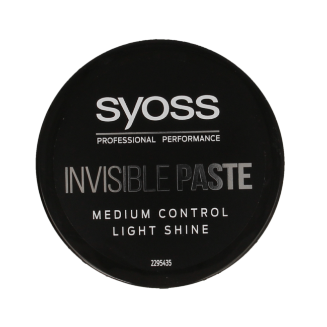 Syoss Invisible Hold Paste 100 Millilitre