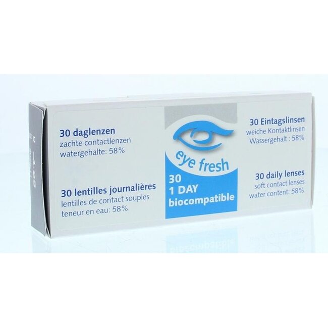 Soczewki jednodniowe Eyefresh -4.25 30 sztuk