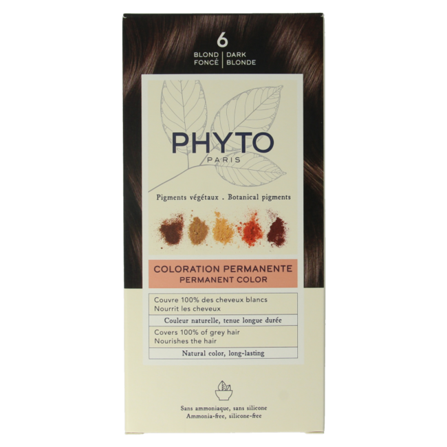 Phyto Paris Phytocolor biondo scuro 6 1 Confezione