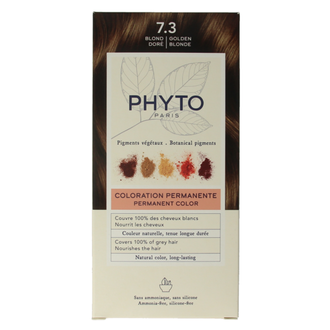 Phyto Paris Phytocolor biondo dorato 7.3 1 Pezzo