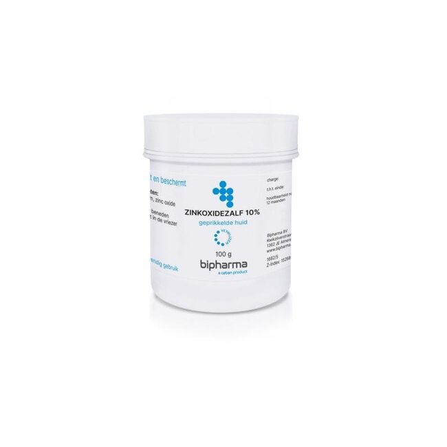 Pomada de óxido de zinc Bipharma 10% 100 g