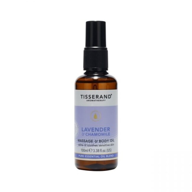 Huile de massage et corporelle Tisserand Lavande & Camomille 100 ml