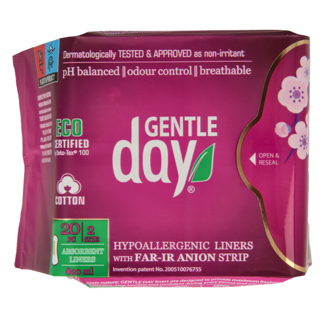 Absorbent Panty Liners 20 Pieces