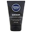 Nivea Men Deep Black Detergente Viso e Barba 100 Millilitri