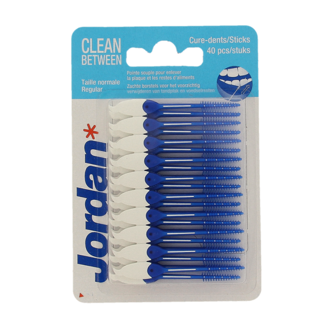 Jordan Clean Between Sticks Regular - 40 Pack