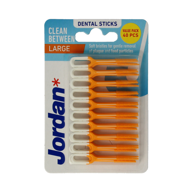Jordan Clean Between Sticks Groß, 40 Stück