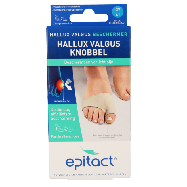 Protector de juanete (hallux valgus) talla 39/41 1 unidad