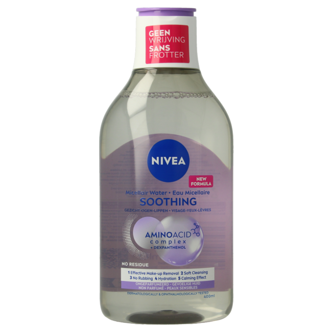 Acqua Micellare Nivea Visage 3-in-1 Pelli Sensibili 400 Millilitri