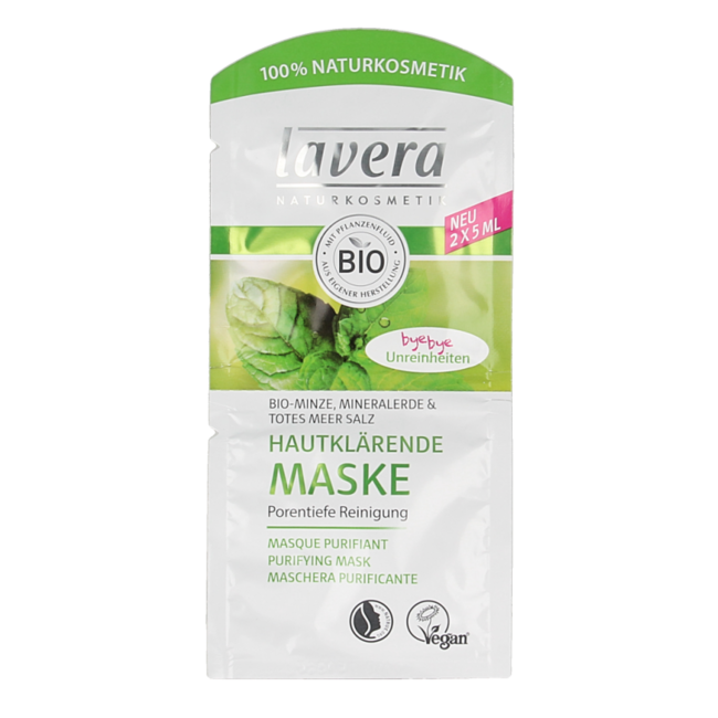 Lavera Masque purifiant bio 10 ml