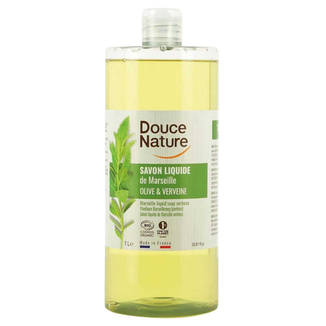 Douce Nature Jabón de Marsella líquido verbena bio 1 litro