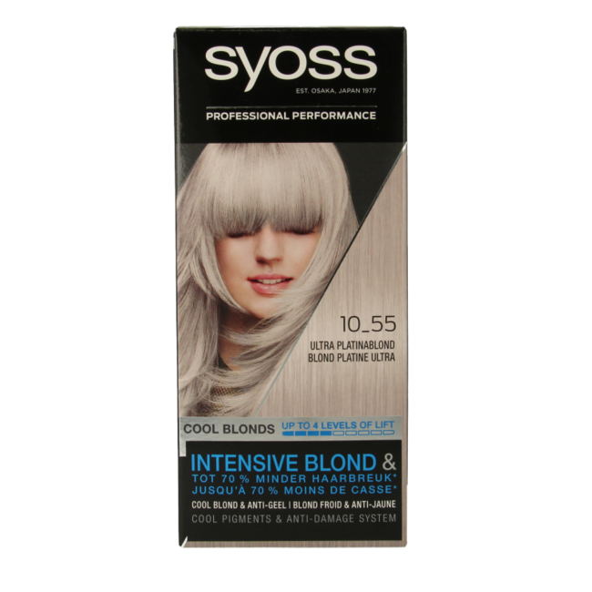 Syoss Color Cool Blonds 10-55 biondo ultra platino 1 Set