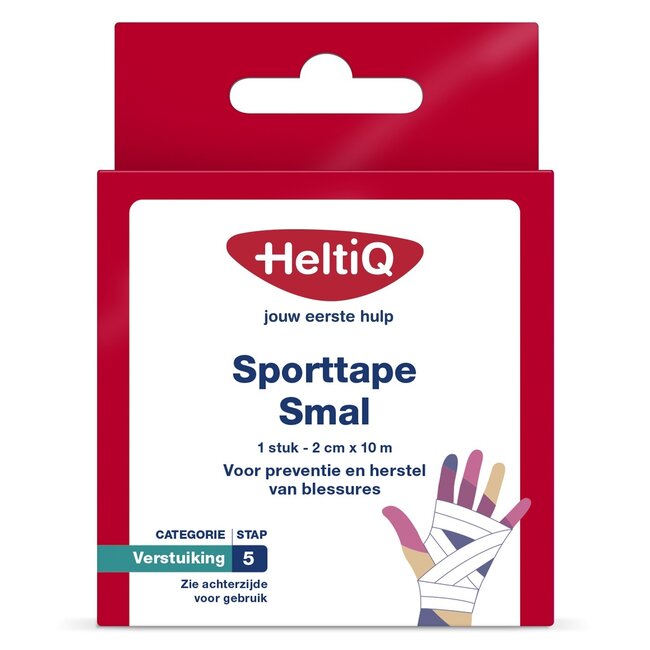 Nastro Sportivo Stretto HeltiQ 2cm x 10m (1 Pezzo)