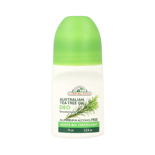 Deodorante roll-on Corpore Sano Tea Tree 75 Millilitri