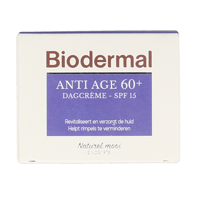 Biodermal Krem na dzień przeciwstarzeniowy 60+ 50 Mililitrów