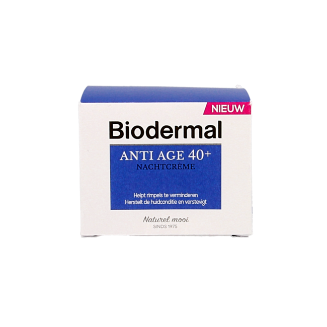 Biodermal Crème de nuit anti-âge 40+ 50 ml